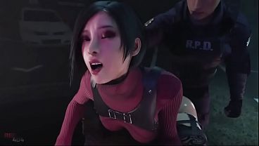 Ada Wong se deja empotrar en el estacionamiento del parque