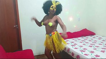 Carnaval prohibido: la milf ebony me montó en la fiesta