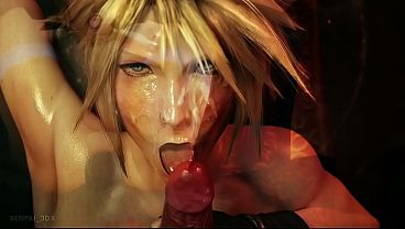 Femboy provocador recibe polla gruesa en el culo animado