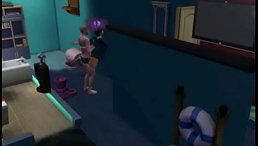 Mia R. Starks chupa la polla gorda hasta reventar de leche