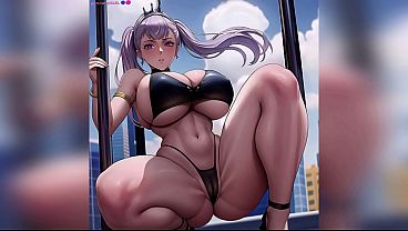 Noelle Silva se entrega al placer prohibido en animación caliente