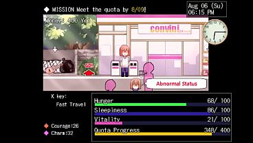 Succubus de tetas enormes domina al protagonista en el juego
