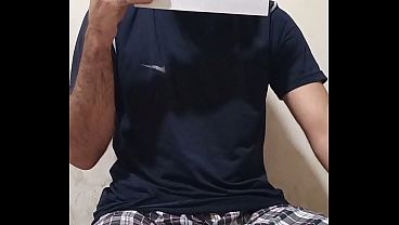 Verificación en vivo con mi cuerpo mojado y tu polla dura